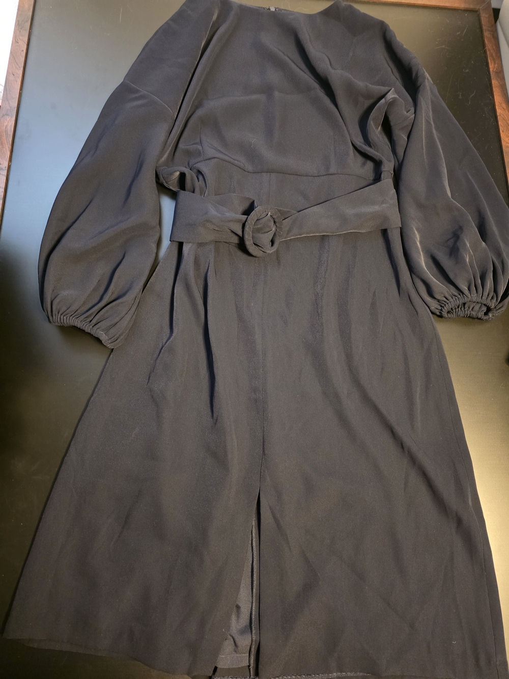 Sachin + Babi Women's Navy Long Sleeve Belted Dress